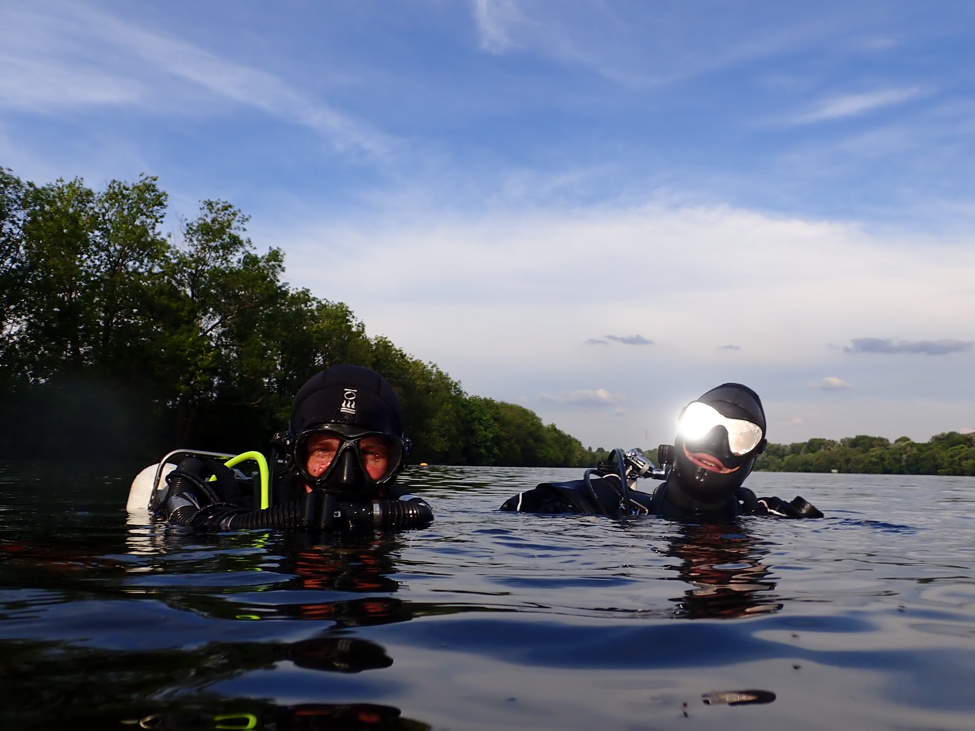Buiten training / Clubduik Technical Diving Antwerpen